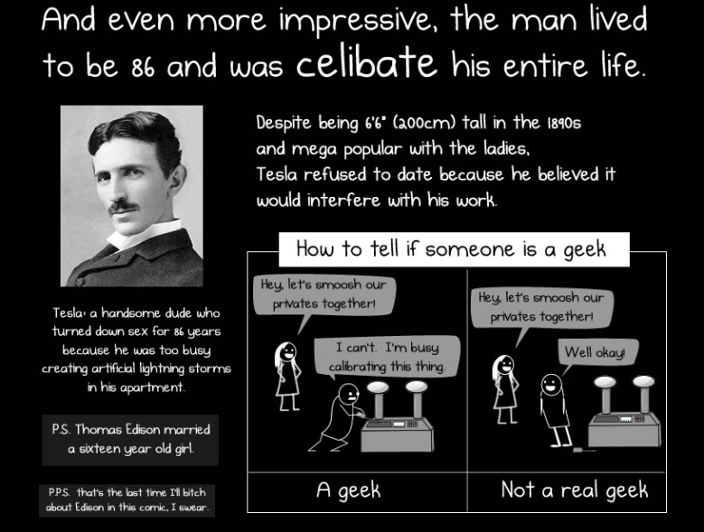 Tesla Celibacy